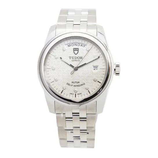 Watches Original Tudor Glamour Date Automatic Diamond Silver Dial Watch 560006806010DISV JMS always Watches Original Tudor Glamour Date Automatic Diamond Silver Dial Watch 560006806010DISV JMS always