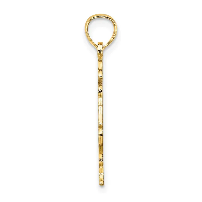 14k Fireman wHose Charm TreasureFineJewelers Charm Necklaces