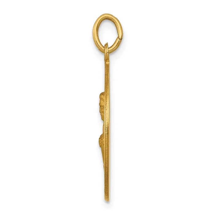 14k Yellow Gold Saint John Medal Pendant TreasureFineJewelers PreStyled Sets