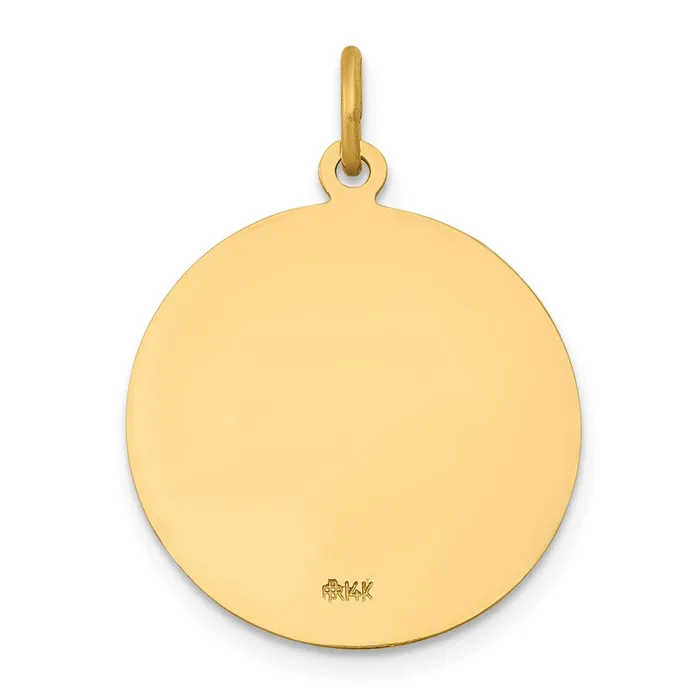 14k Yellow Gold Saint John Medal Pendant TreasureFineJewelers PreStyled Sets