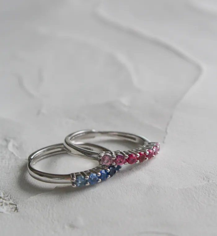 Be Free Ring Silver Diez Rings