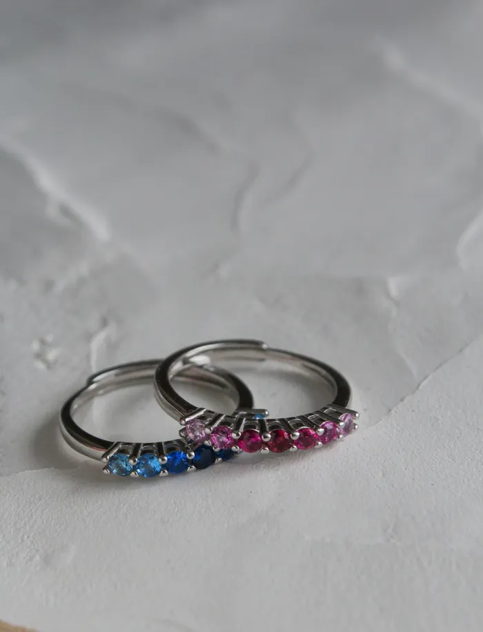 Be Free Ring Silver Diez Rings