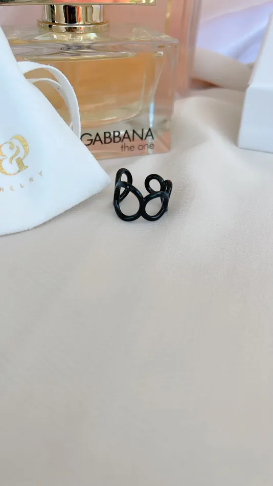 Black Artsy Ring MP Jewelry Rings