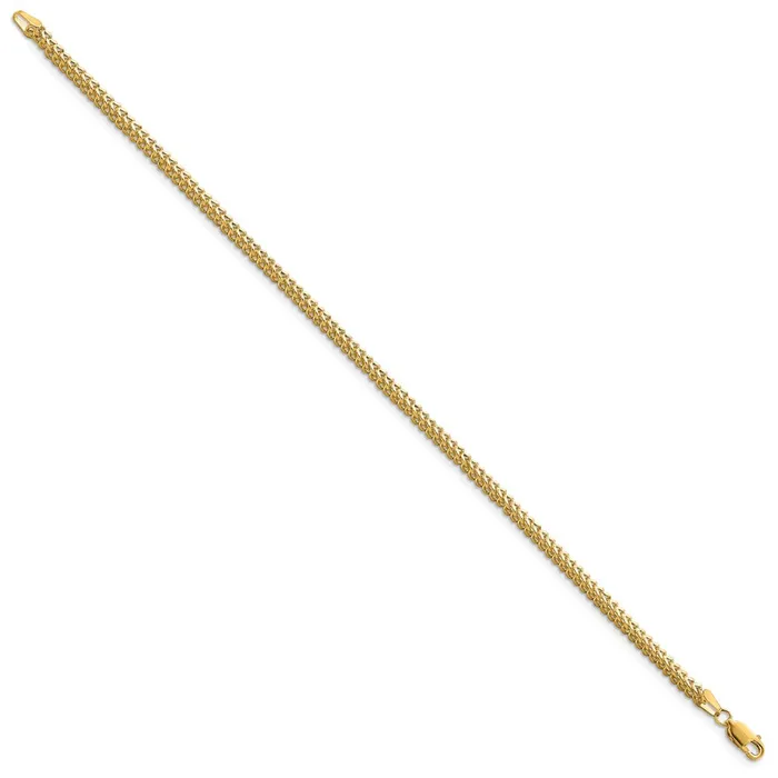 Bracelets TreasureFineJewelers 14K 7 inch 23mm Franco with Lobster Clasp Bracelet Bracelets TreasureFineJewelers 14K 7 inch 23mm Franco with Lobster Clasp Bracelet