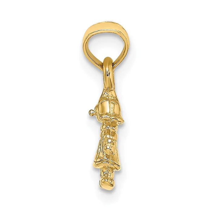 Charm Necklaces TreasureFineJewelers 14K 3D MINI DOLL Charm