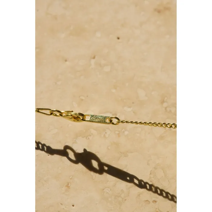 Gemini Zodiac Sign Pendant Necklace 14K 925 Gold Vermeil Ema Jewels Necklaces
