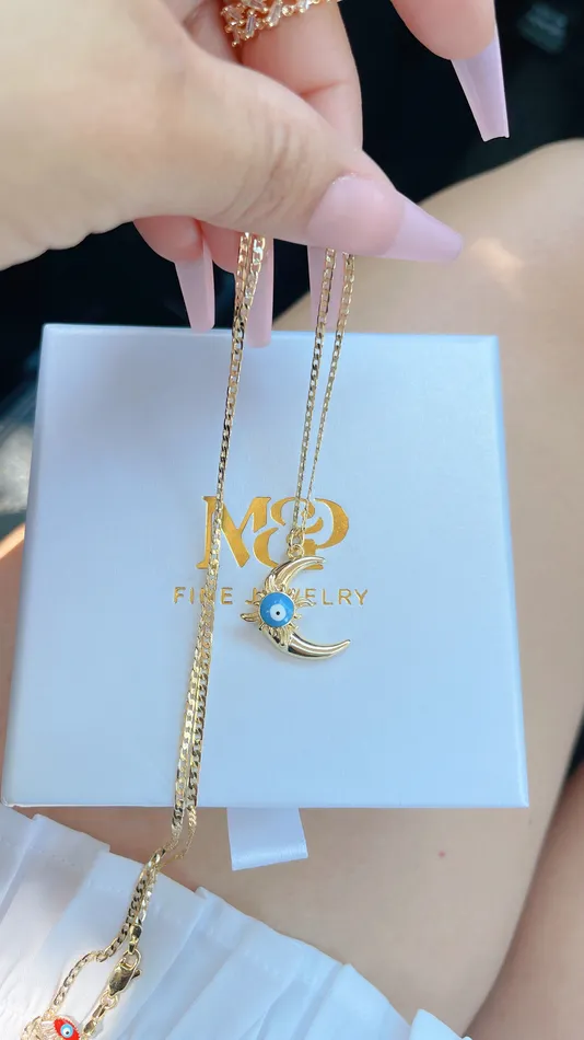 Intuitive Moon Star Necklace MP Jewelry Necklaces