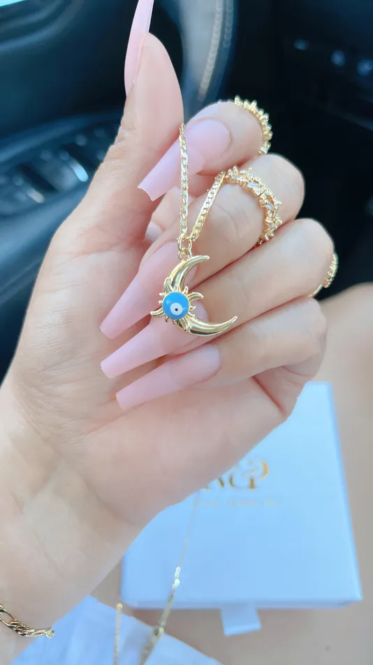 Intuitive Moon Star Necklace MP Jewelry Necklaces