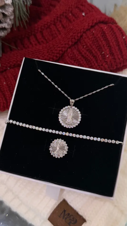 MP Jewelry Necklaces Devotional Lady of Guadalupe Necklace Set MP Jewelry Necklaces Devotional Lady of Guadalupe Necklace Set
