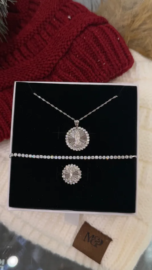 MP Jewelry Necklaces Devotional Lady of Guadalupe Necklace Set MP Jewelry Necklaces Devotional Lady of Guadalupe Necklace Set