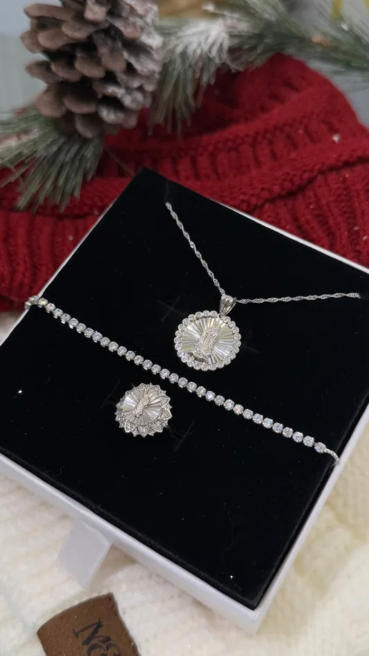 MP Jewelry Necklaces Devotional Lady of Guadalupe Necklace Set MP Jewelry Necklaces Devotional Lady of Guadalupe Necklace Set