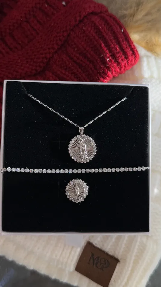 MP Jewelry Necklaces Devotional Lady of Guadalupe Necklace Set MP Jewelry Necklaces Devotional Lady of Guadalupe Necklace Set