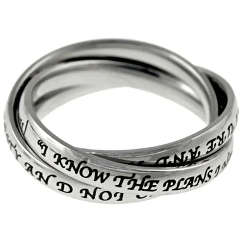 North Arrow Shop Rings Triple Band Ring JEREMIAH 2911 Promise Stainless Steel Jewelry North Arrow Shop Rings Triple Band Ring JEREMIAH 2911 Promise Stainless Steel Jewelry
