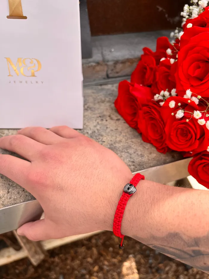 Red Immortal Skull Bracelet MP Jewelry Bracelets