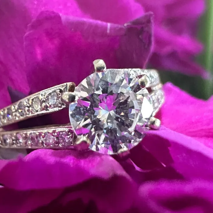 Rings ONeills Estate Jewelry 14 Karat Yellow Gold Diamond Engagement Ring 10000650