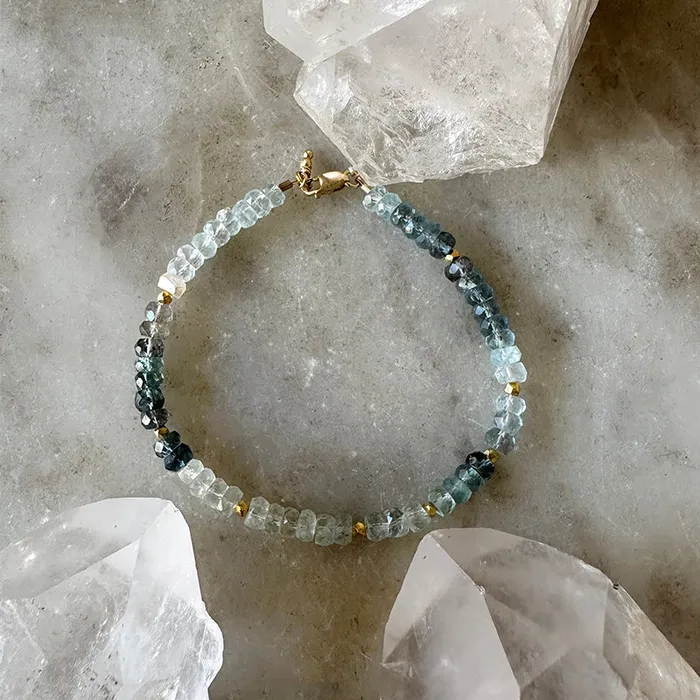 Robindira Unsworth Bracelets Samara Aquamarine Bracelet