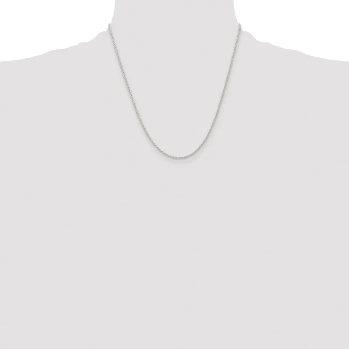 Sterling Silver 15mm Solid Rope Chain TreasureFineJewelers Rings