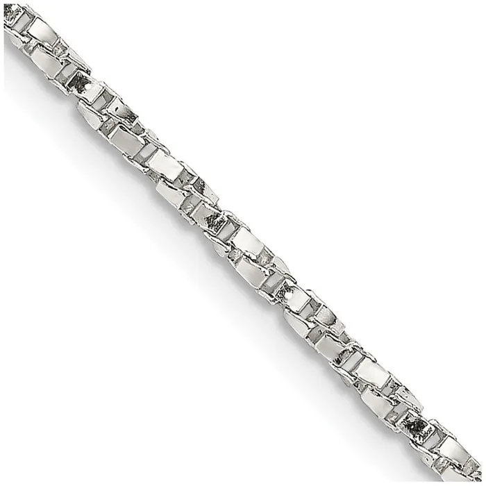 Sterling Silver 175mm Twisted Box Chain TreasureFineJewelers Rings