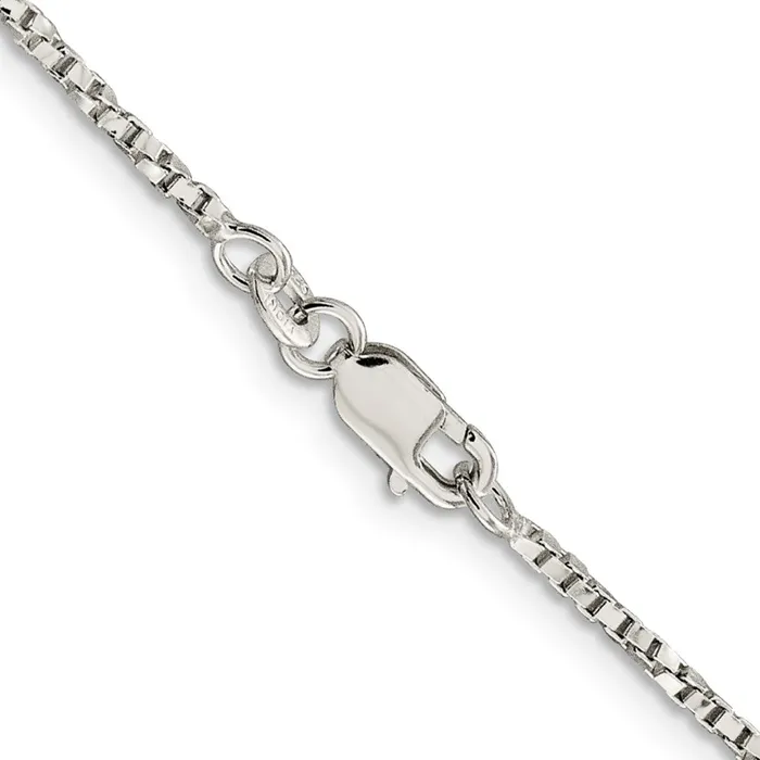 Sterling Silver 175mm Twisted Box Chain TreasureFineJewelers Rings