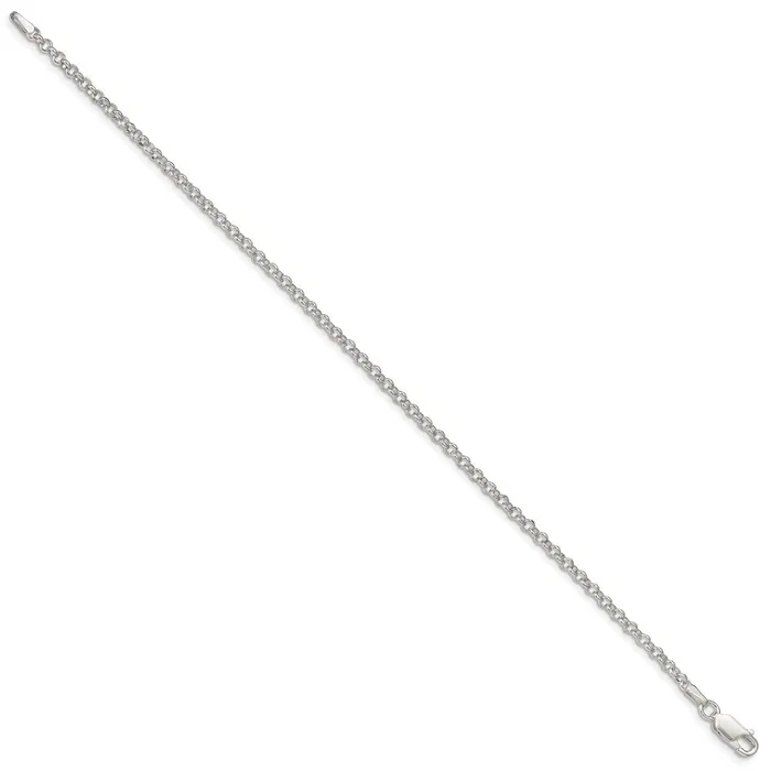 Sterling Silver 25mm Rolo Chain TreasureFineJewelers Rings