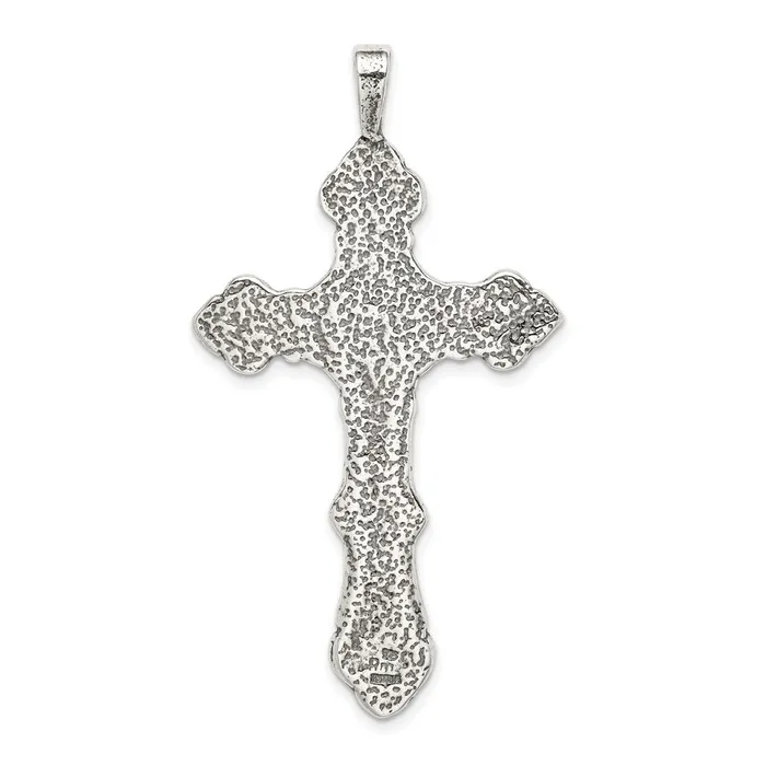 Sterling Silver Cross Pendant TreasureFineJewelers Necklaces