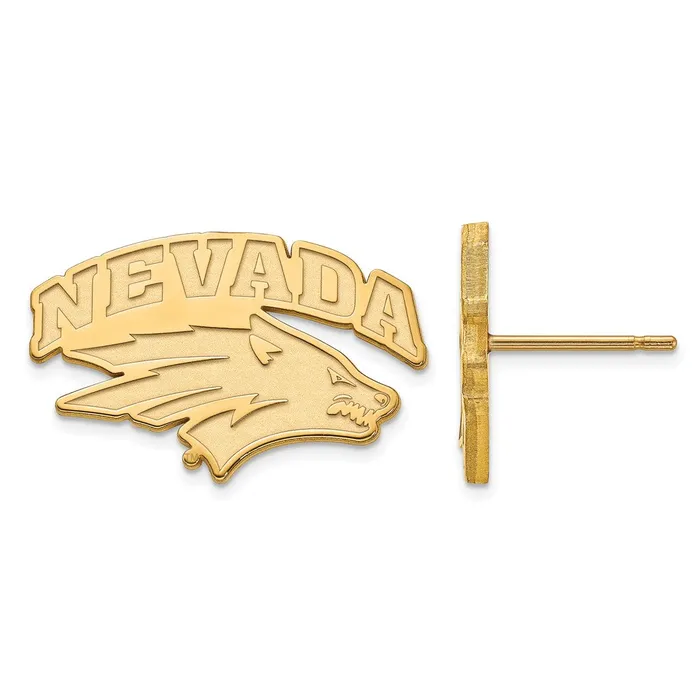 Sterling Silver Goldplated University of NevadaReno Small Post Earrings TreasureFineJewelers Earrings Sterling Silver Goldplated University of NevadaReno Small Post Earrings TreasureFineJewelers Earrings