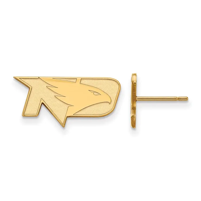 Sterling Silver Goldplated University of North Dakota Extra Small Post Earrings TreasureFineJewelers Earrings Sterling Silver Goldplated University of North Dakota Extra Small Post Earrings TreasureFineJewelers Earrings