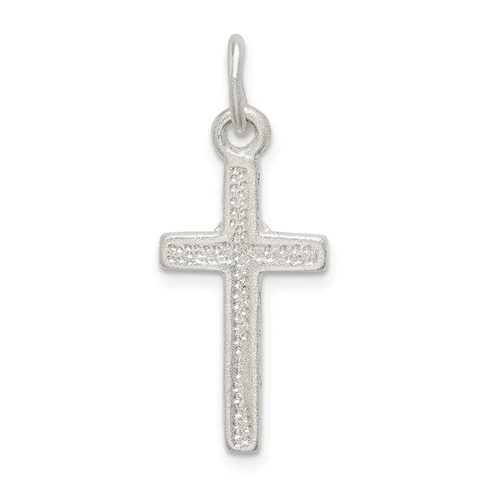 Sterling Silver Latin Cross Pendant TreasureFineJewelers Necklaces