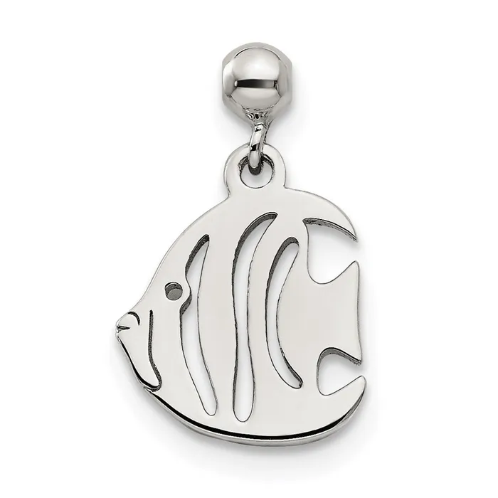 Sterling Silver Mio Memento Dangle Fish Charm TreasureFineJewelers Rings
