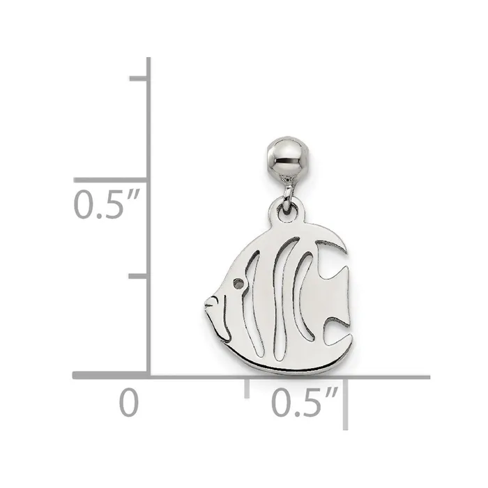 Sterling Silver Mio Memento Dangle Fish Charm TreasureFineJewelers Rings