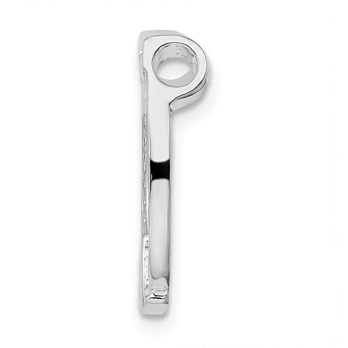 Sterling Silver Polished Horseshoe Chain Slide TreasureFineJewelers Rings