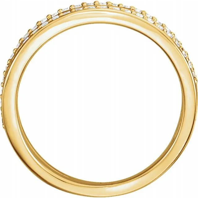 TreasureFineJeweler Rings 14K Yellow 14 CTW Diamond Ring