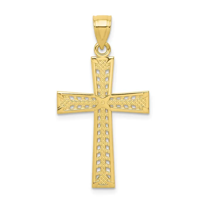 TreasureFineJewelers Necklaces 10k Cross Pendant