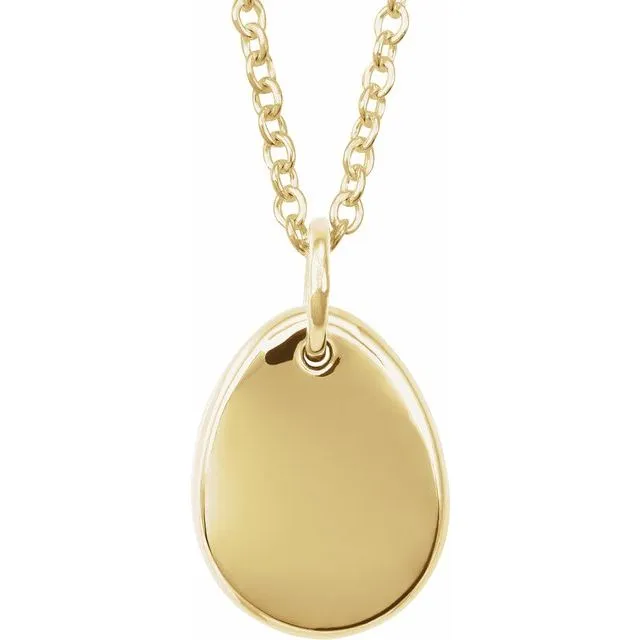TreasureFineJewelers Necklaces 14K Yellow Gold 005 CT Natural Diamond Pear Starburst 1618 Necklace