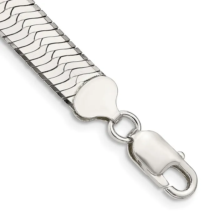 TreasureFineJewelers Rings Sterling Silver 875mm Magic Herringbone Chain