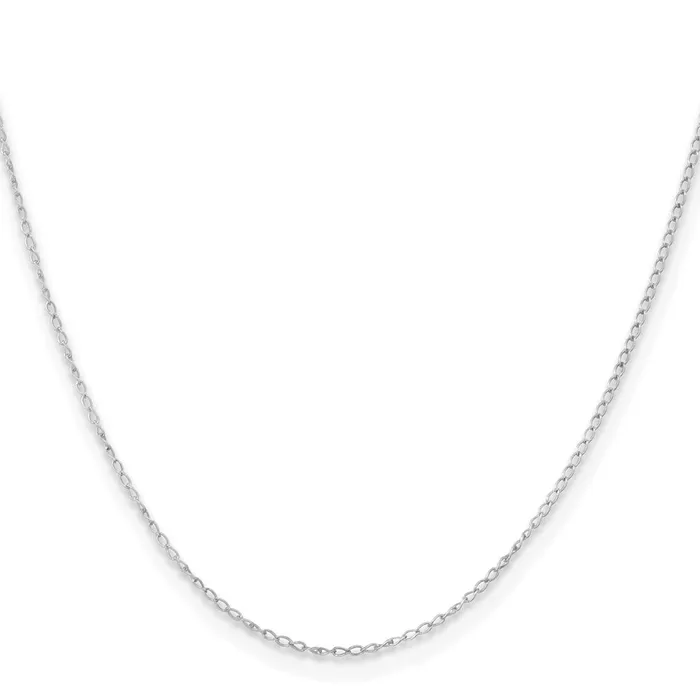 TreasureFineJewelers Rings Sterling Silver Curb Chain