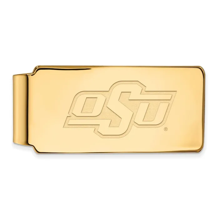 TreasureFineJewelers Rings Sterling Silver Goldplated Oklahoma State University OSU Money Clip TreasureFineJewelers Rings Sterling Silver Goldplated Oklahoma State University OSU Money Clip