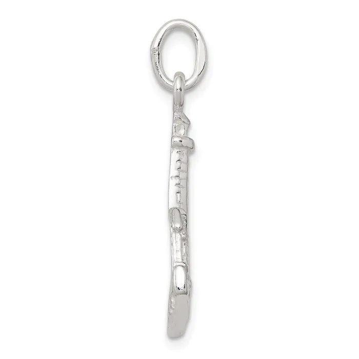 TreasureFineJewelers Rings Sterling Silver Lighthouse Charm