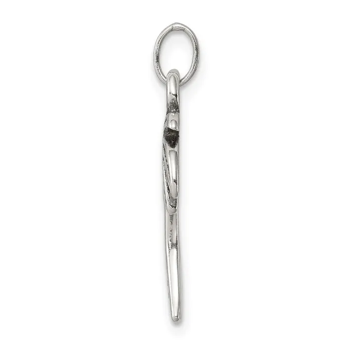 TreasureFineJewelers Sterling Silver Palm Tree Charm Necklaces