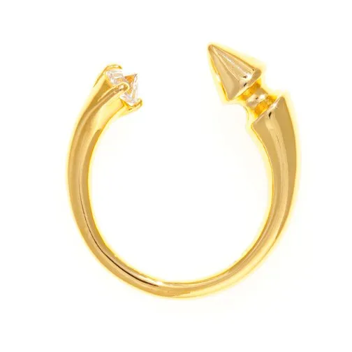 vendorunknown Rings Orenda Spike Meets Stone Ring vendorunknown Rings Orenda Spike Meets Stone Ring